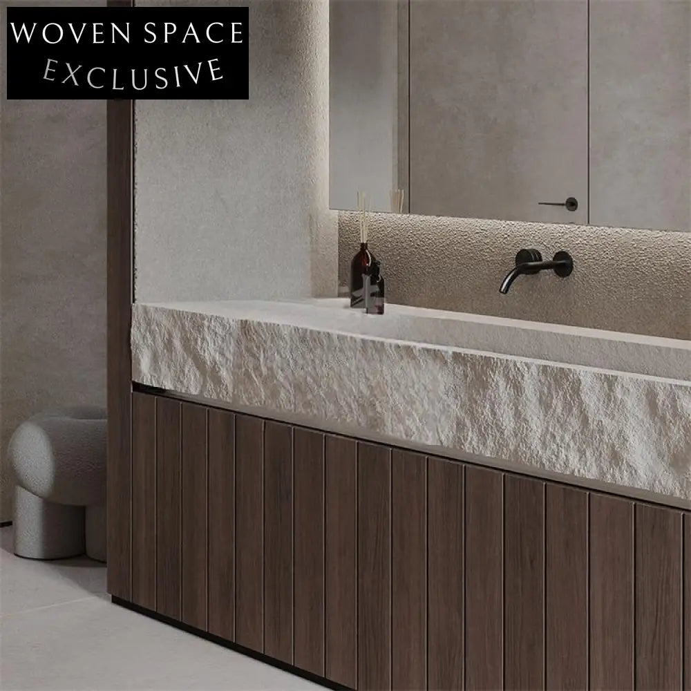 Ayesha Wabi-Sabi Stone Double Basin