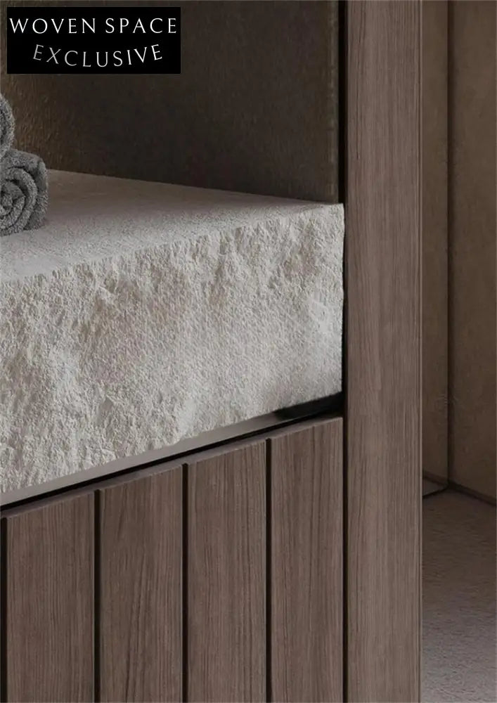 Ayesha Wabi-Sabi Stone Double Basin