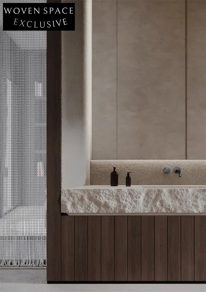 Ayesha Wabi-Sabi Stone Double Basin