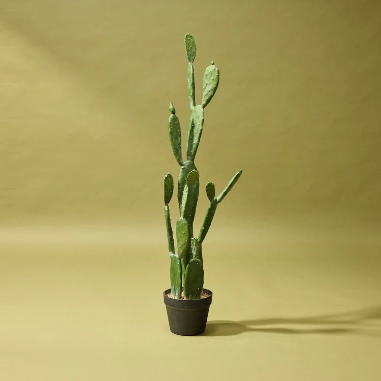 Faux Pear Cactus - Garden Pot | 107cm