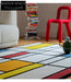 Bauhaus Geometric Custom Handmade Polyester Fiber Living Room Carpet