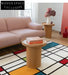 Bauhaus Geometric Custom Handmade Polyester Fiber Living Room Carpet