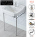 Beautiful retro floor-standing wash basin bracket gold bathroom balcony wash basin bathroom cabinet integrated ceramic