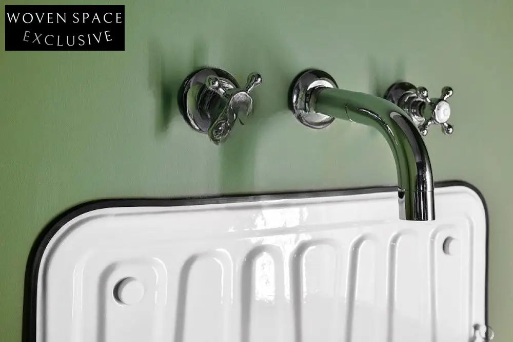 Bérénice Head Retro Wall-Mounted Enamel Sink