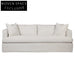 Birkshire 3 Seater Slip Cover Sofa - Off White Linen