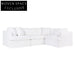 Birkshire Slip Cover Modular Sofa - White Linen Option 1