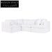 Birkshire Slip Cover Modular Sofa - White Linen Option 2