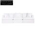 Birkshire Slip Cover Modular Sofa - White Linen Option 3 Sofa