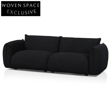 CLC8179-IG 3 Seater Sofa - Black Boucle