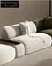 Blake Modern Curved Sofa With Coffee Table