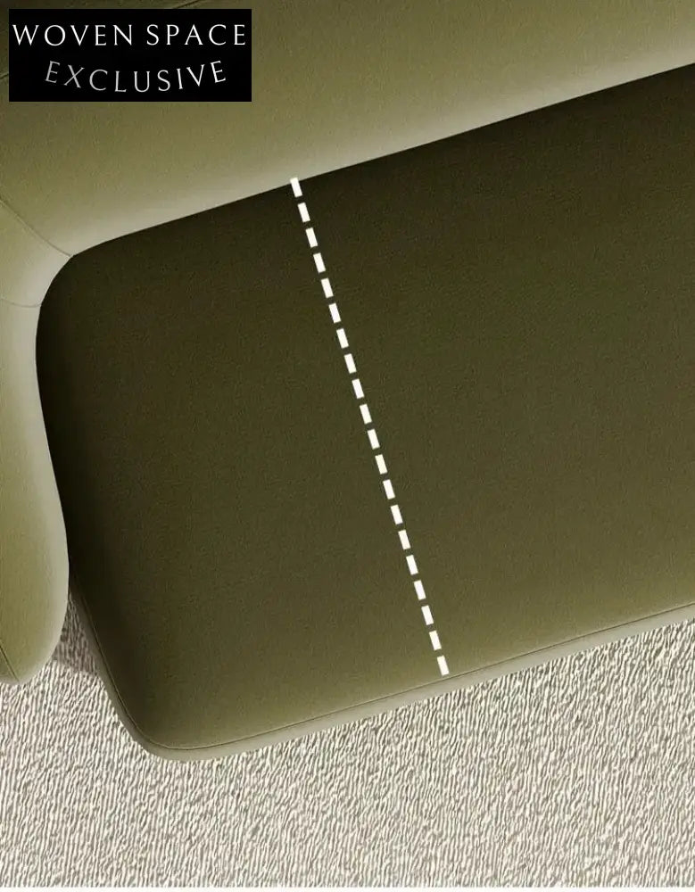 Blake Modern Curved Sofa With Coffee Table