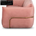 Blush Pink Velvet 3 Seater Sofa Sofas
