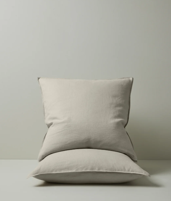 Ravello Pillowcase Pair - Bone