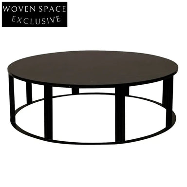 Bowie Marble Coffee Table - Medium Black
