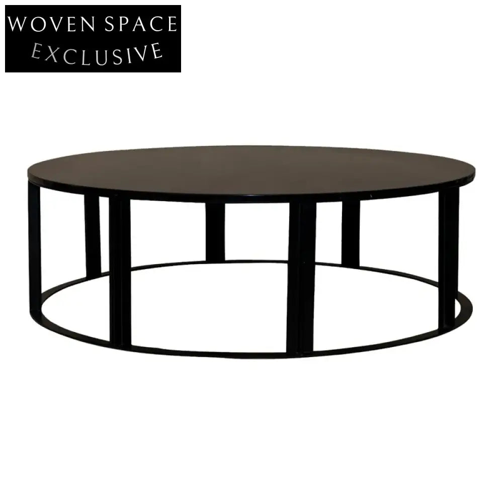 Bowie Marble Coffee Table - Large Black Coffee Table