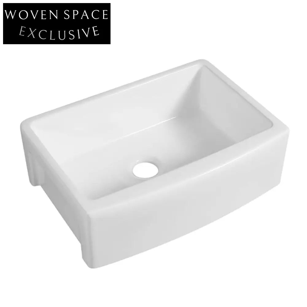 Brunette Retro Semi-Embedded Kitchen Sink