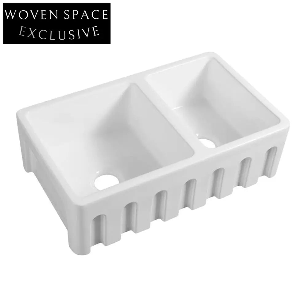 Brunette Retro Semi-Embedded Kitchen Sink