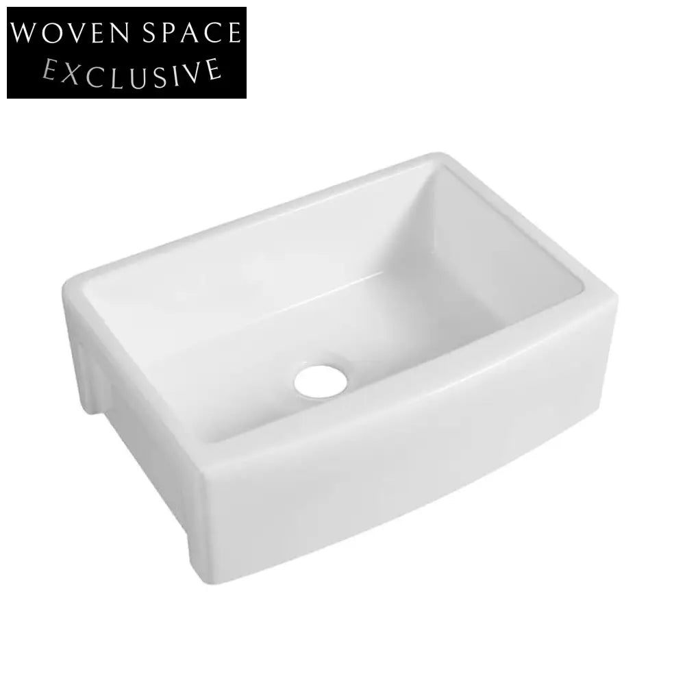 Brunette Retro Semi-Embedded Kitchen Sink