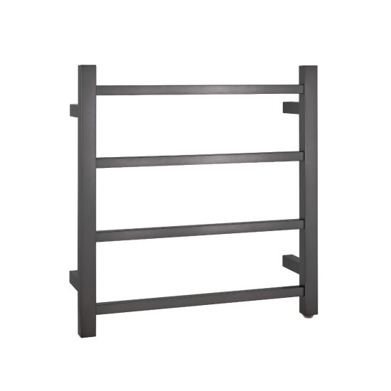 Square Electric Heated Towel Rack 4 Bars