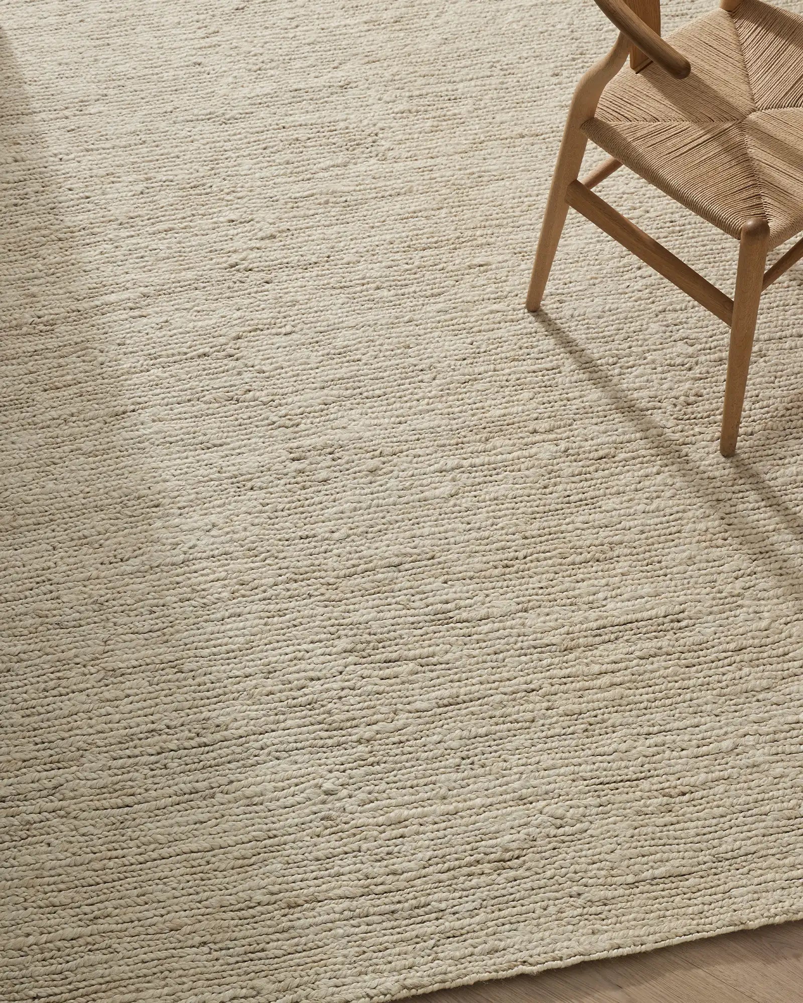 Weave Suffolk Floor Rug - Pearl RSK03PEAR