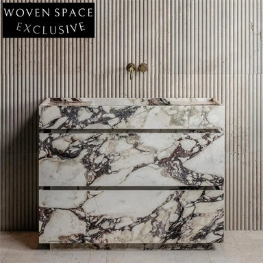 Caden Purple Rock Pedestal Basin