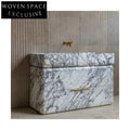 Calacatta premium cabinet vanity basin White1 / Stone