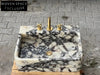 Calacatta Viola marble sink marble Wash basin