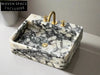 Calacatta Viola marble sink marble Wash basin