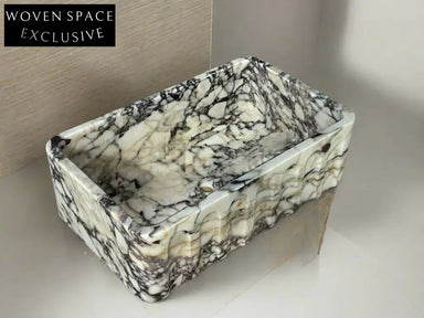 Calacatta Viola marble sink marble Wash basin