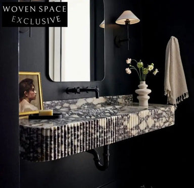 Calacutta Viola Marble Sink