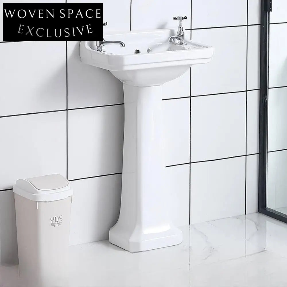 Campania Debolai British Style Small Pedestal Basin