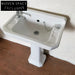 Campania Debolai British Style Small Pedestal Basin