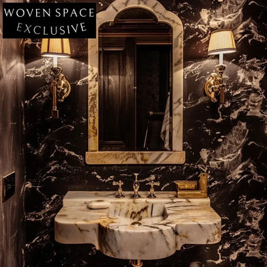 Carlton Calacatta Viola Marble Sink