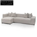 Casey 3 Seater Left Chaise Sofa - Sterling Sand