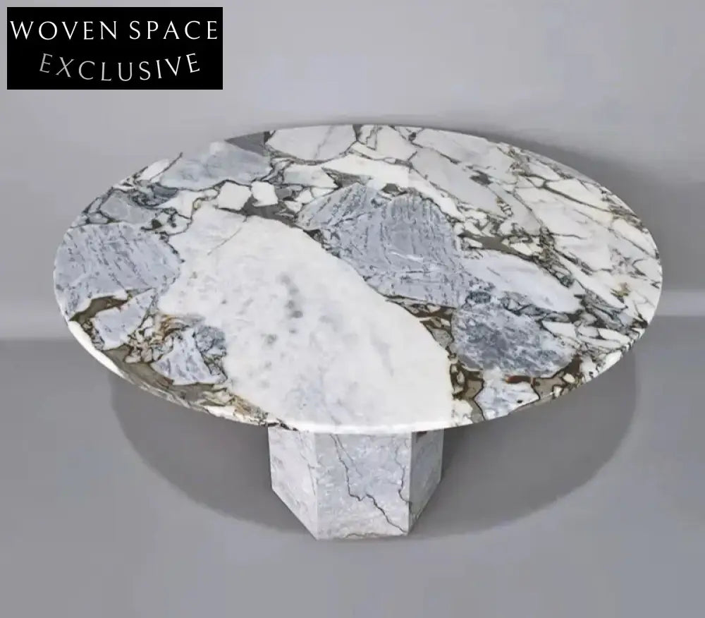 Tostone Catacatta Viola Natural Marble Coffee Table for Modern Living Room