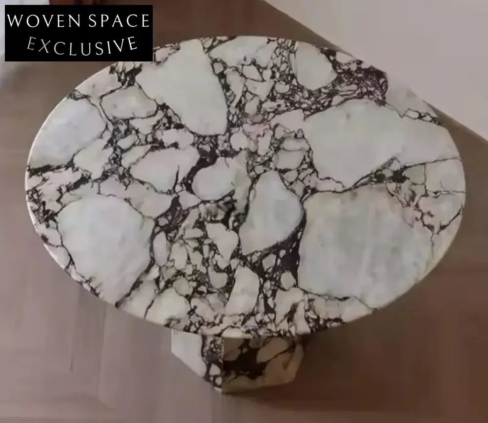 Tostone Catacatta Viola Natural Marble Coffee Table for Modern Living Room