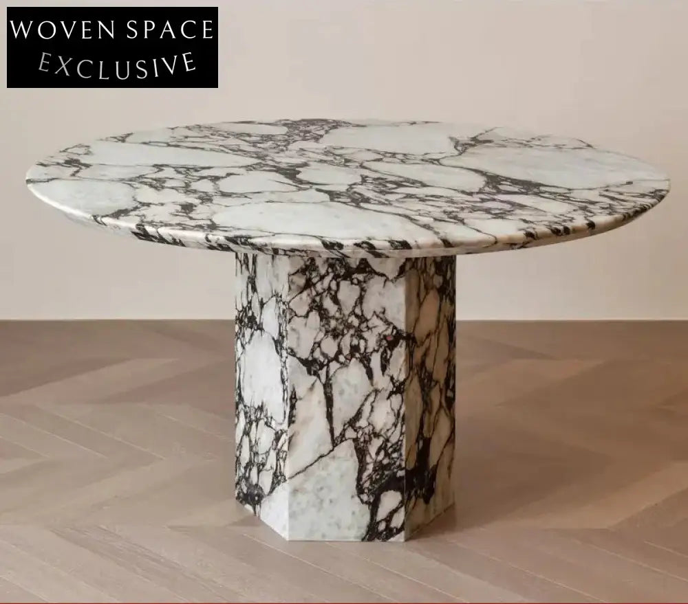 Tostone Catacatta Viola Natural Marble Coffee Table for Modern Living Room