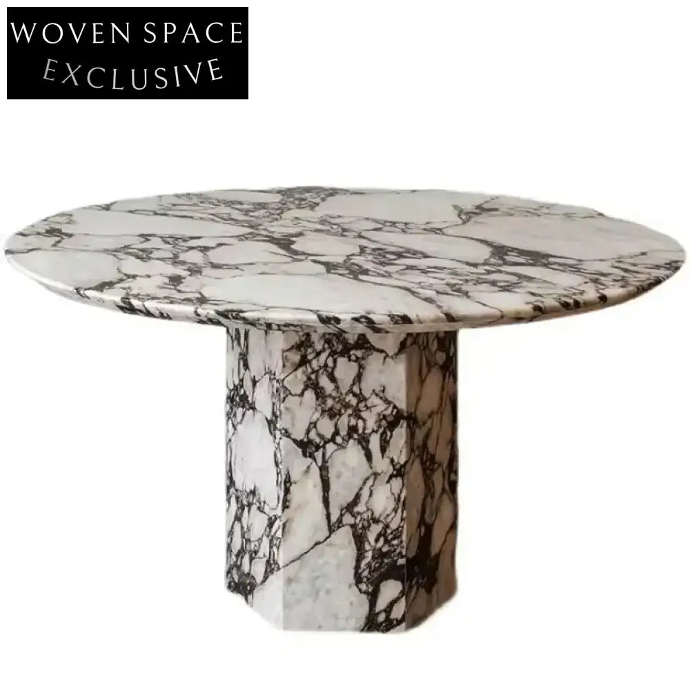 Tostone Catacatta Viola Natural Marble Coffee Table for Modern Living Room