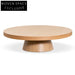 CCF6603-CN 1.1m Round Coffee Table - Natural Oak Coffee Tables