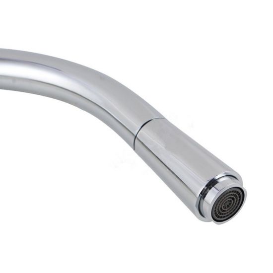 Chrome Pull Out Kitchen Mixer