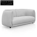 Chapman 2 Seater Fabric Sofa - Light Texture Grey Sofas