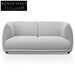 Chapman 2 Seater Fabric Sofa - Light Texture Grey Sofas