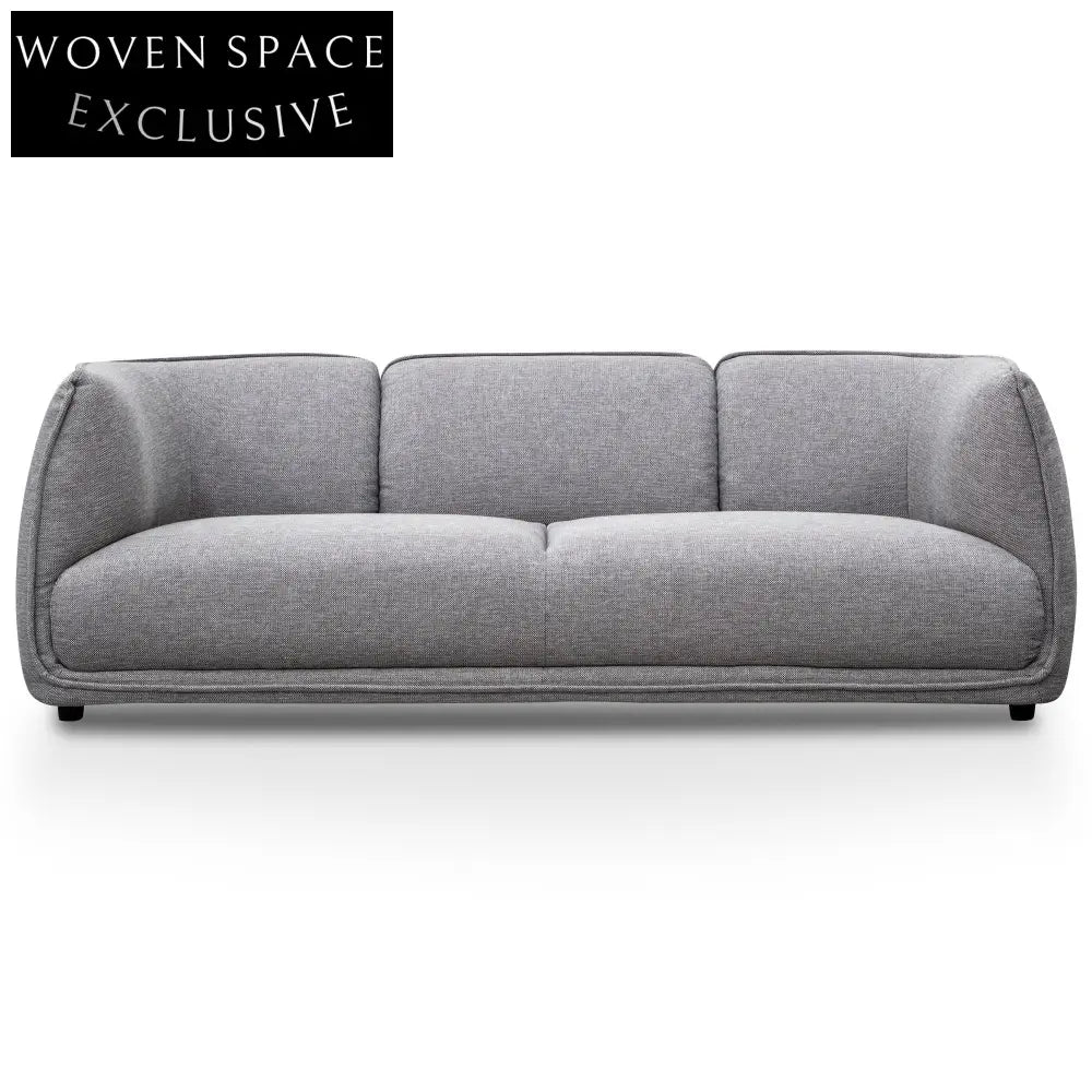 Chapman 3 Seater Fabric Sofa- Graphite Grey Sofas