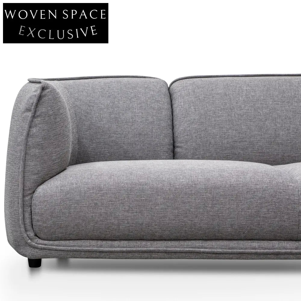 Chapman 3 Seater Fabric Sofa- Graphite Grey Sofas