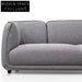 Chapman 3 Seater Fabric Sofa- Graphite Grey Sofas