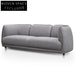 CLC2875-KSO 3 Seater Fabric Sofa- Graphite Grey