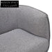 Chapman 3 Seater Fabric Sofa- Graphite Grey Sofas