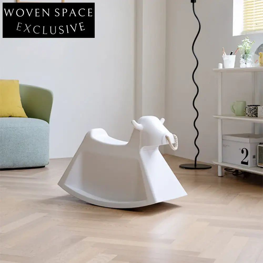 Animal Shape Rocking Chair Charming Nordic Animal Rocking Chair for Kids Playroom and Living Room ...