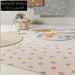 Charming Plush Polka Dot Kids' Room Floor Carpet, Soft Geometric Bedroom Area Rug