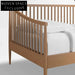 Charming Solid Oak Spindle Daybed with Trundle for Kids & Guest Rooms